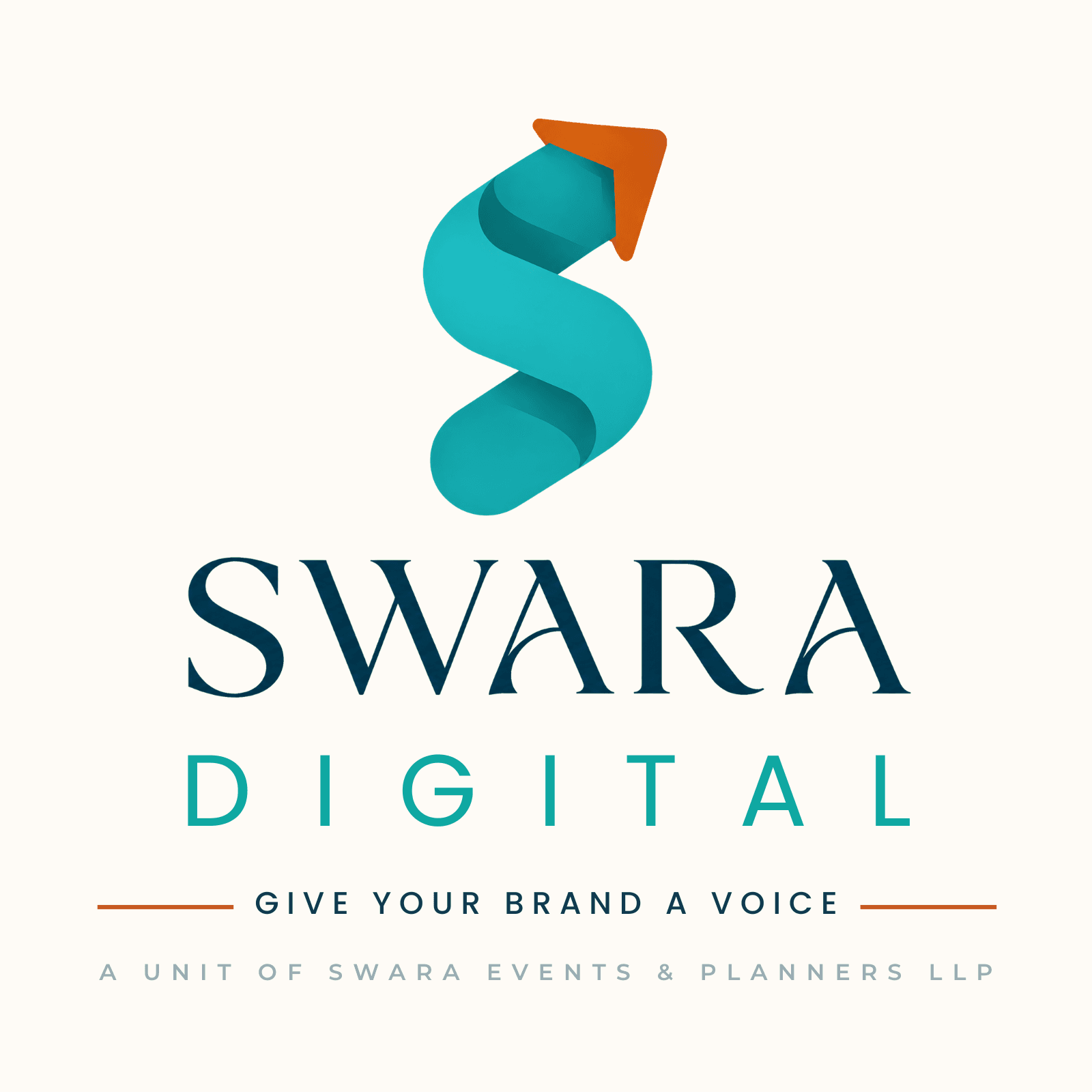 Swara Digital official logo with tagline and legal identity